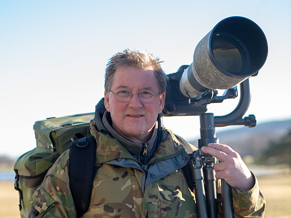 Naturfotograf Jan Gustafsson