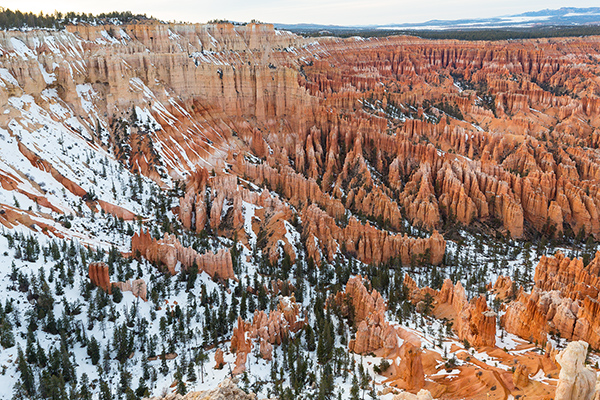 Bruce Canyon. Canon 5D MKIII och TS-E 24/3,5 II. Tid 1/50, bl. 10 och ISO 400.